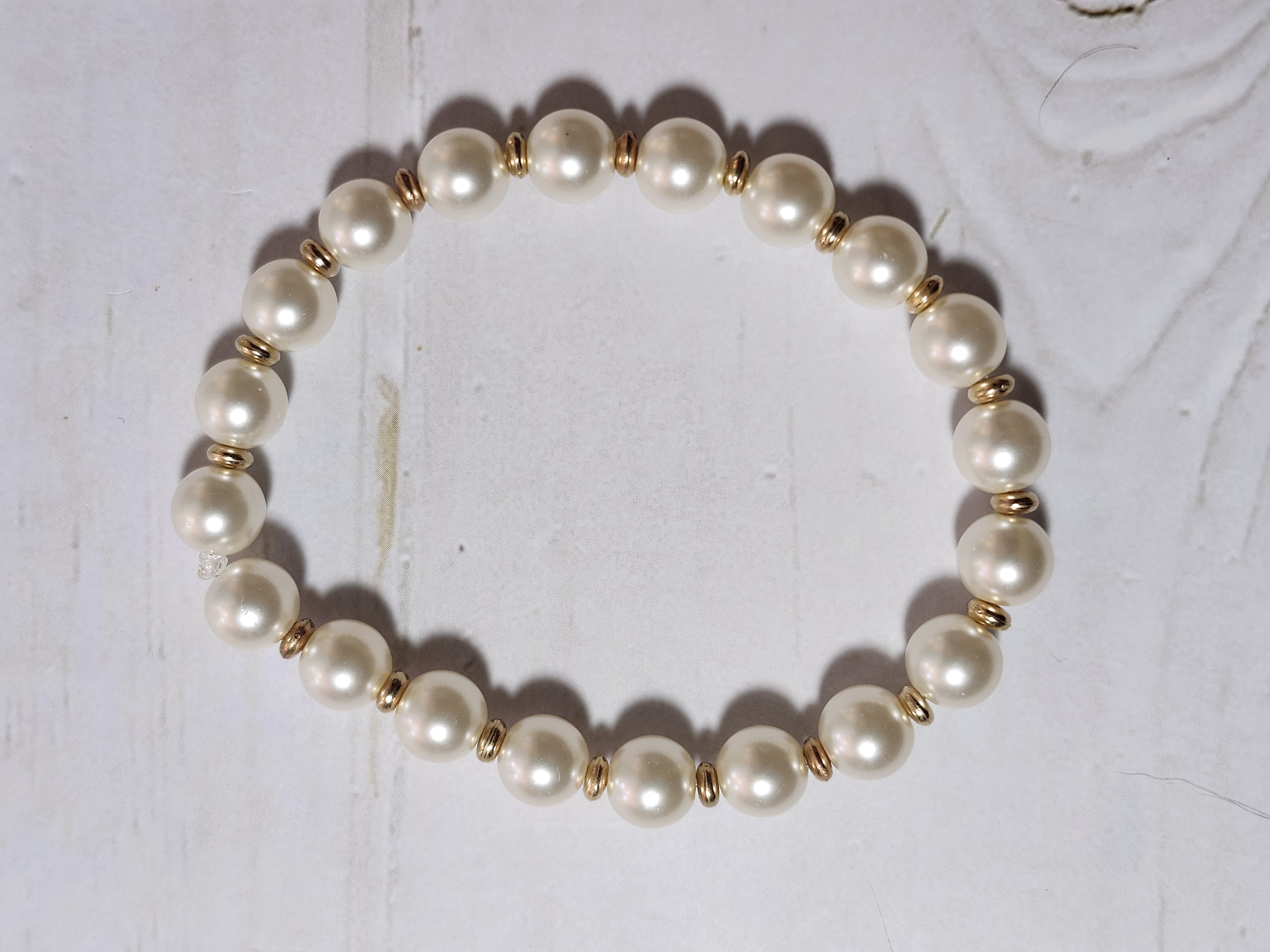 "Audrey" Elegant Pearl Bracelet