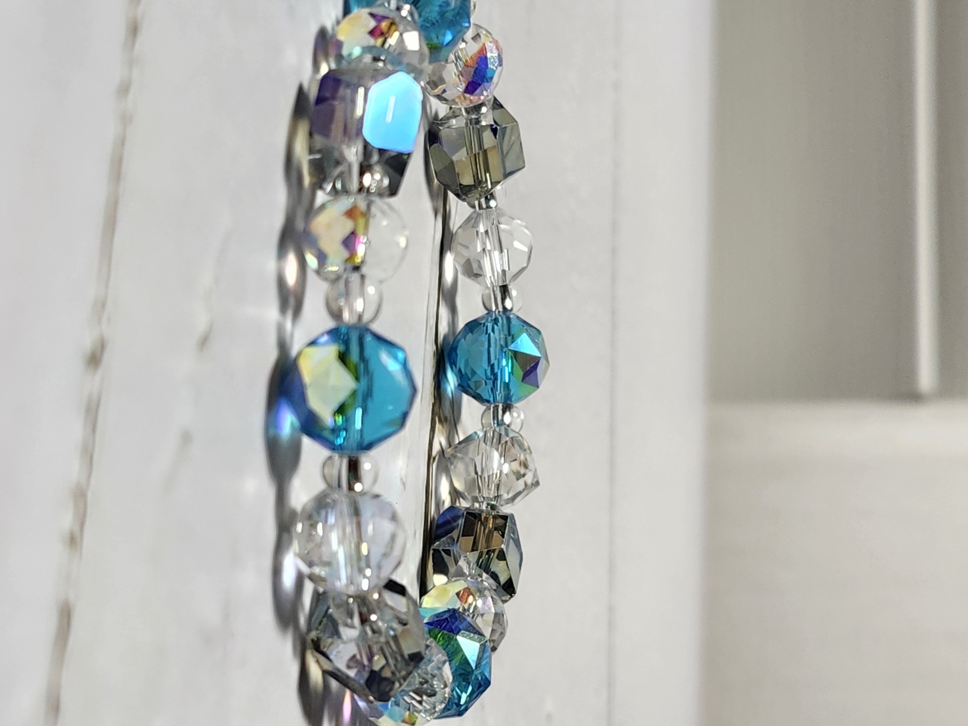 "Carly" Crystal Beaded Bracelet