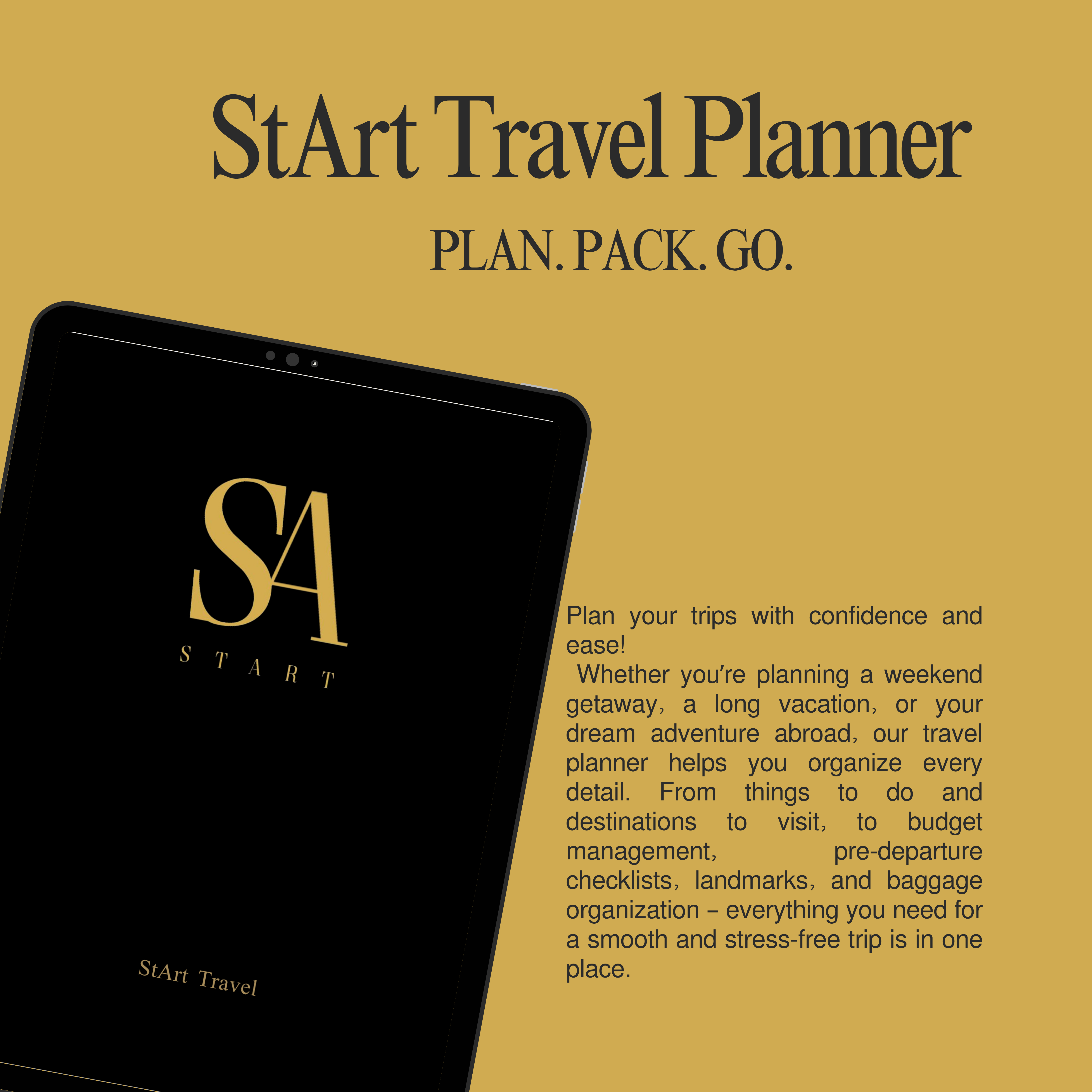 StArt Travel Planner