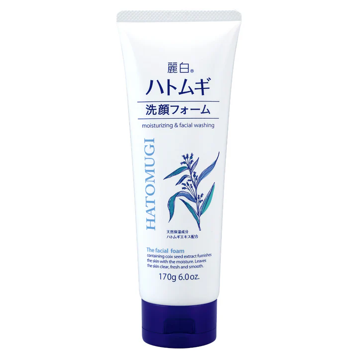 Hatomugi Moisturizing Facial Cleansing Foam