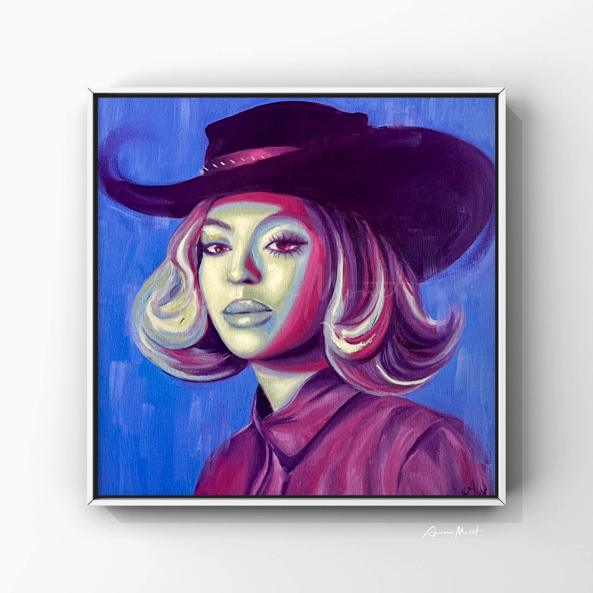 Original Oil Study on Canvas