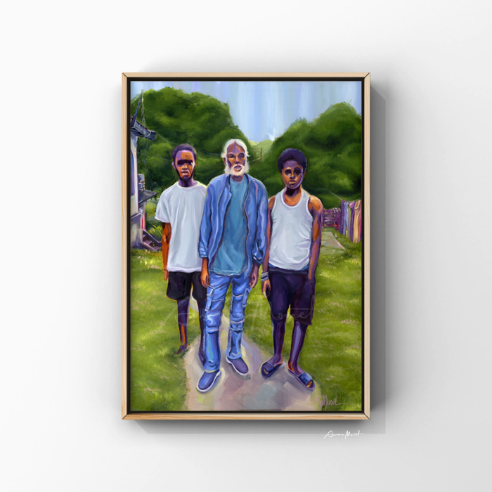 Blu Gene – Canvas Print