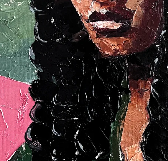 Moon – Original Oil Painting