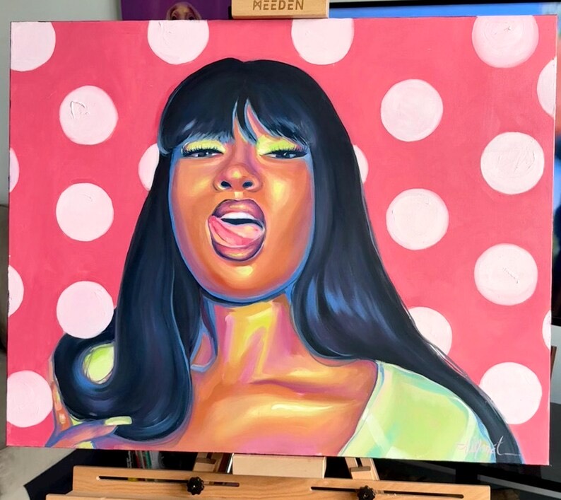 Megan Pop Art Original