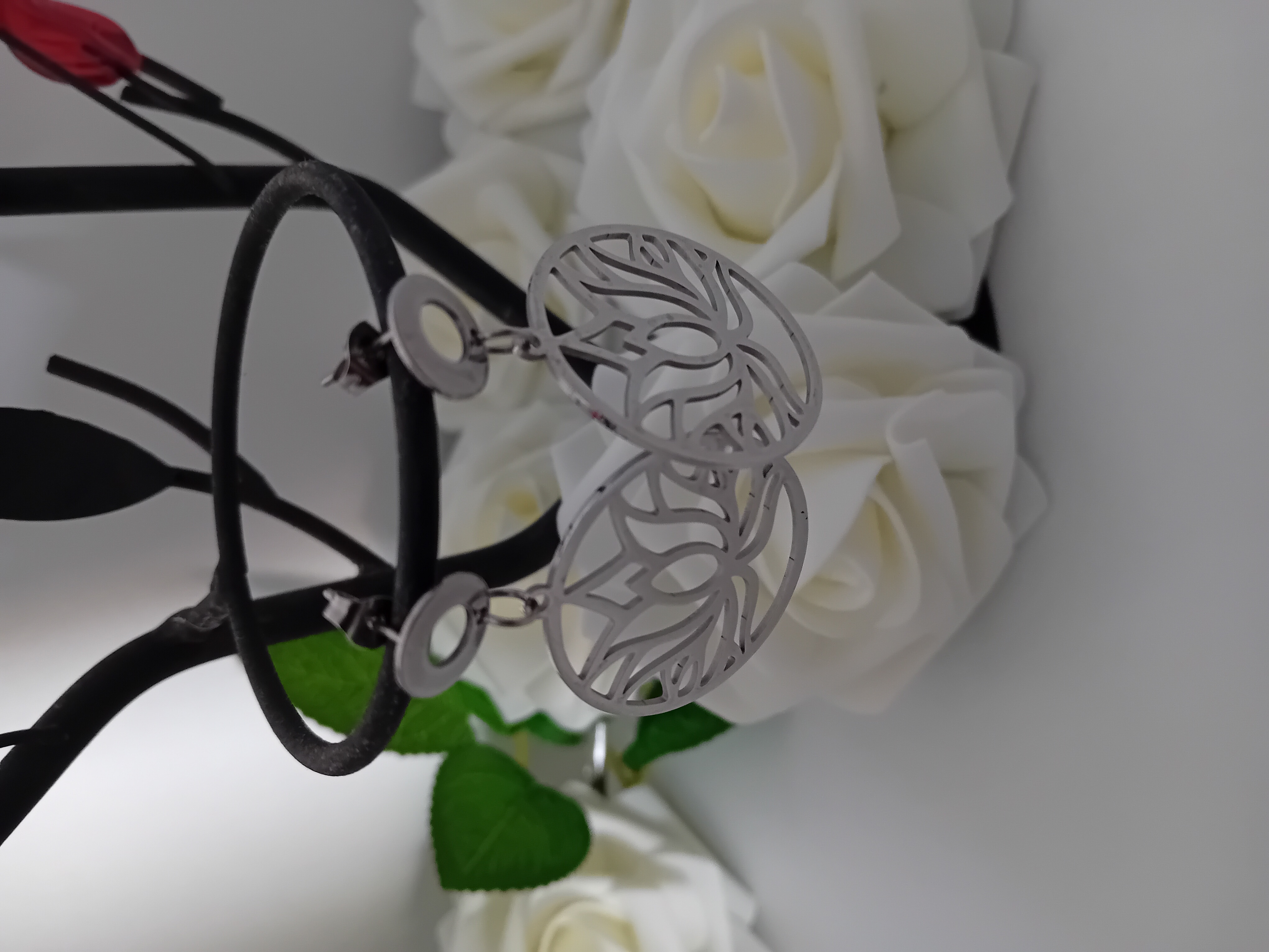 Boucles d'oreilles en argent CHAKKRA élégance et raffinement pour toutes vos tenues