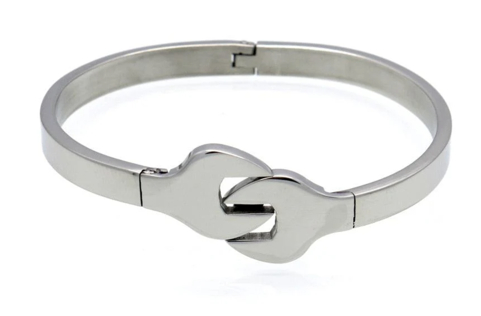 Stainless Steel Wrench-Style Bracelet