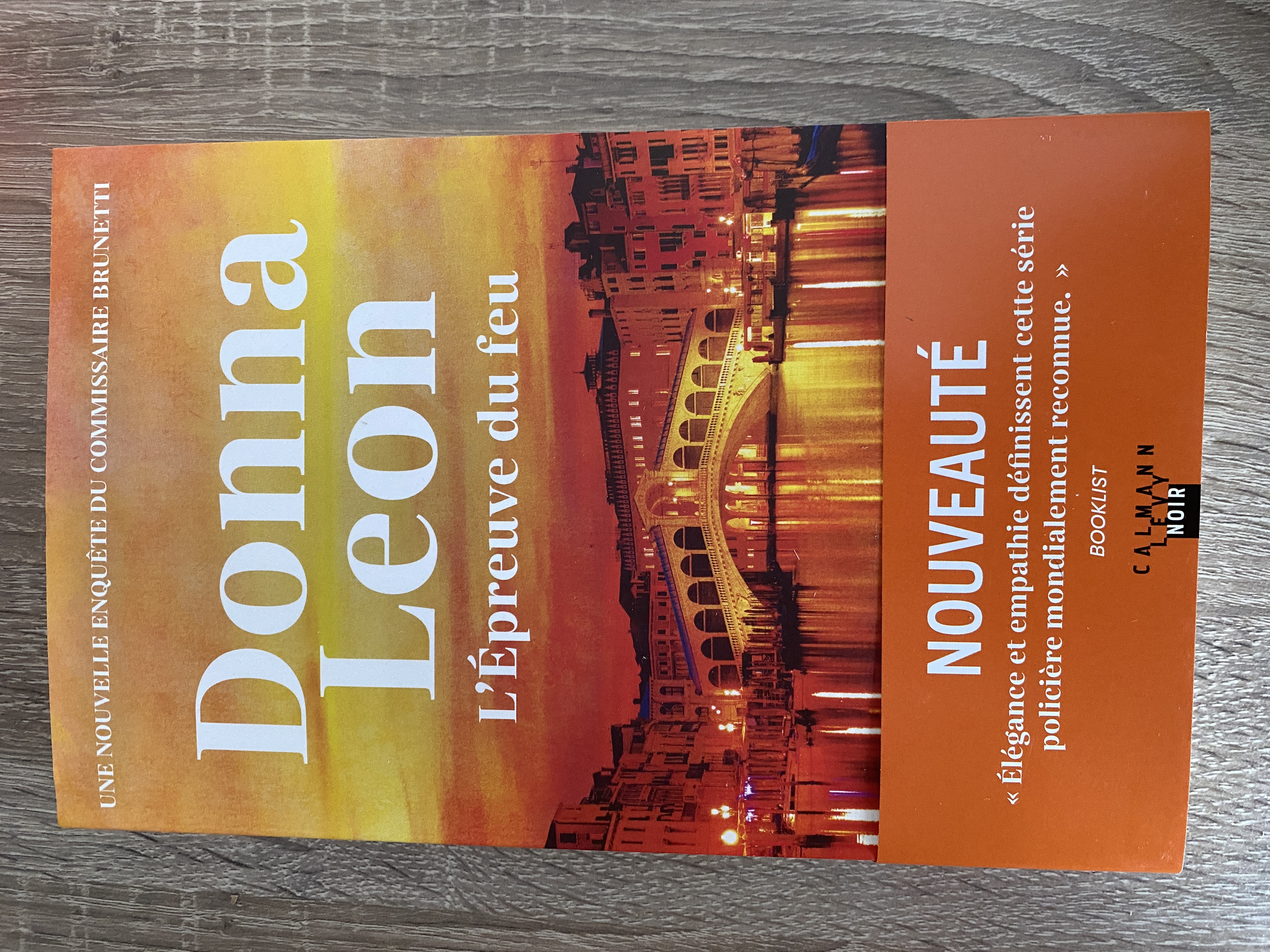 L'épreuve du feu - Donna Leon