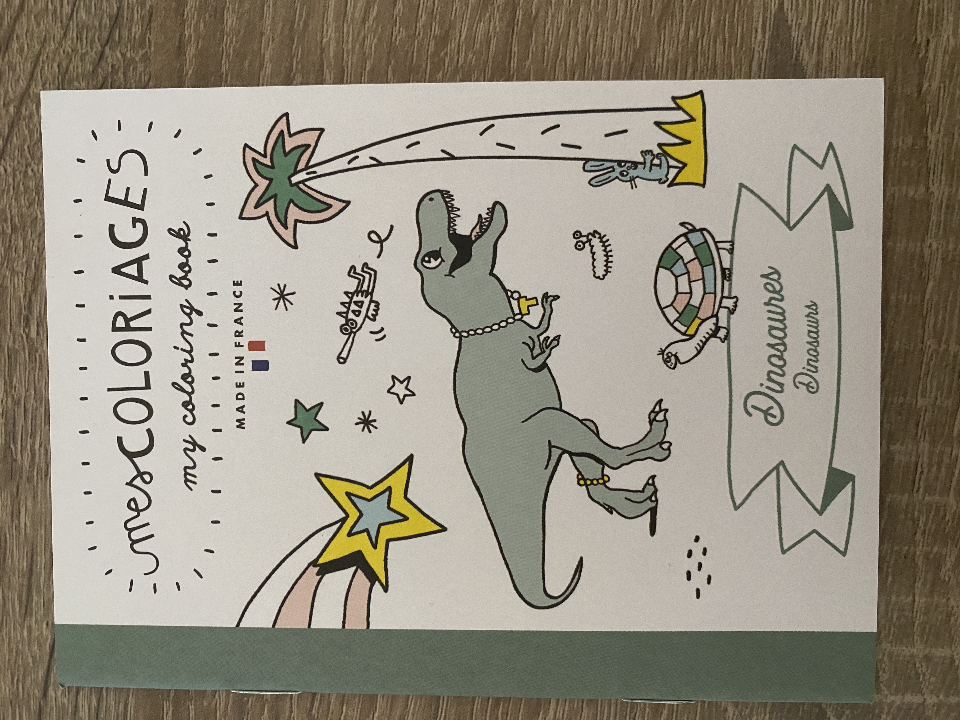 Livre de coloriage Dinosaures