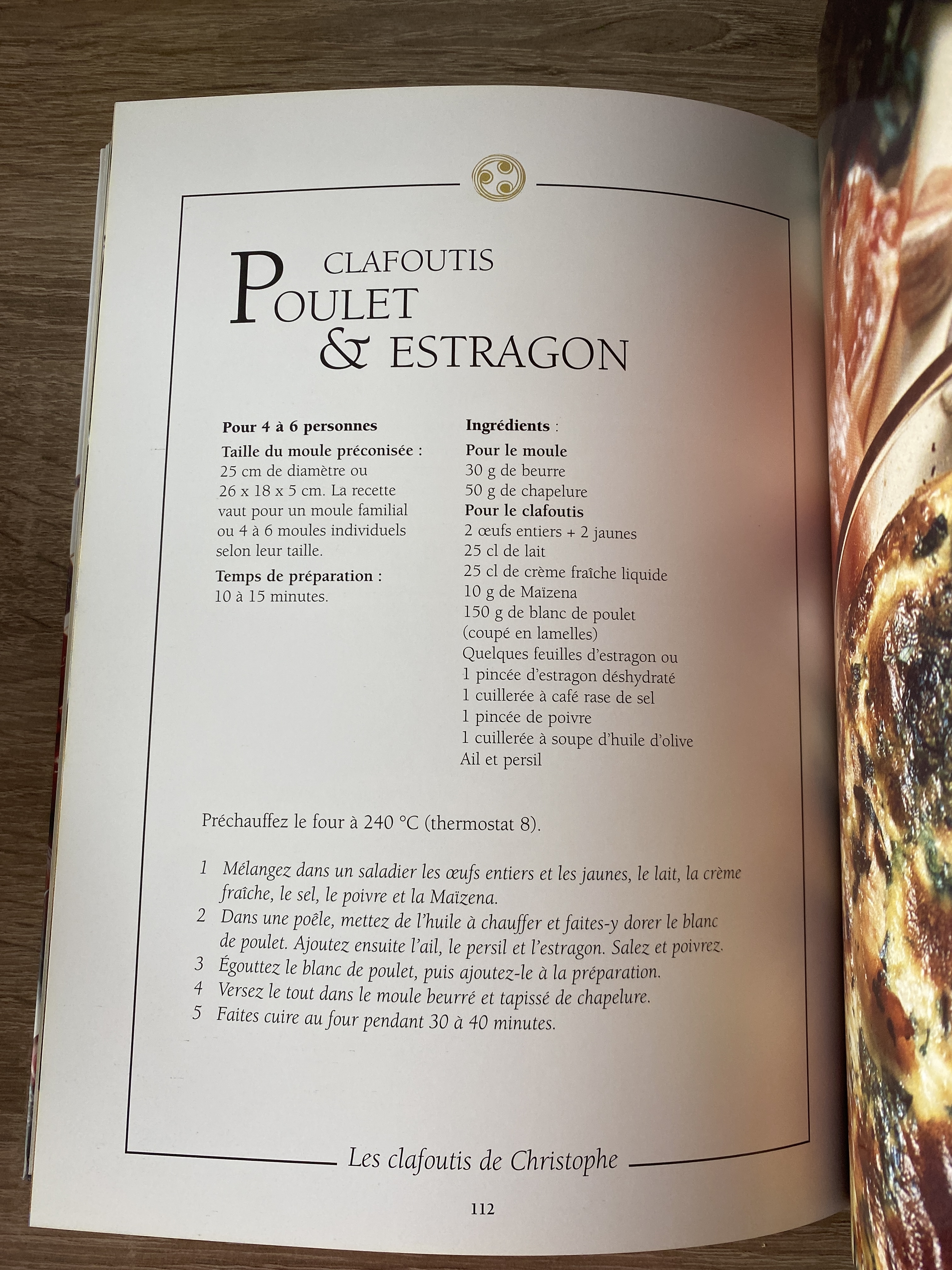 (Occasion) Les clafoutis de Christophe