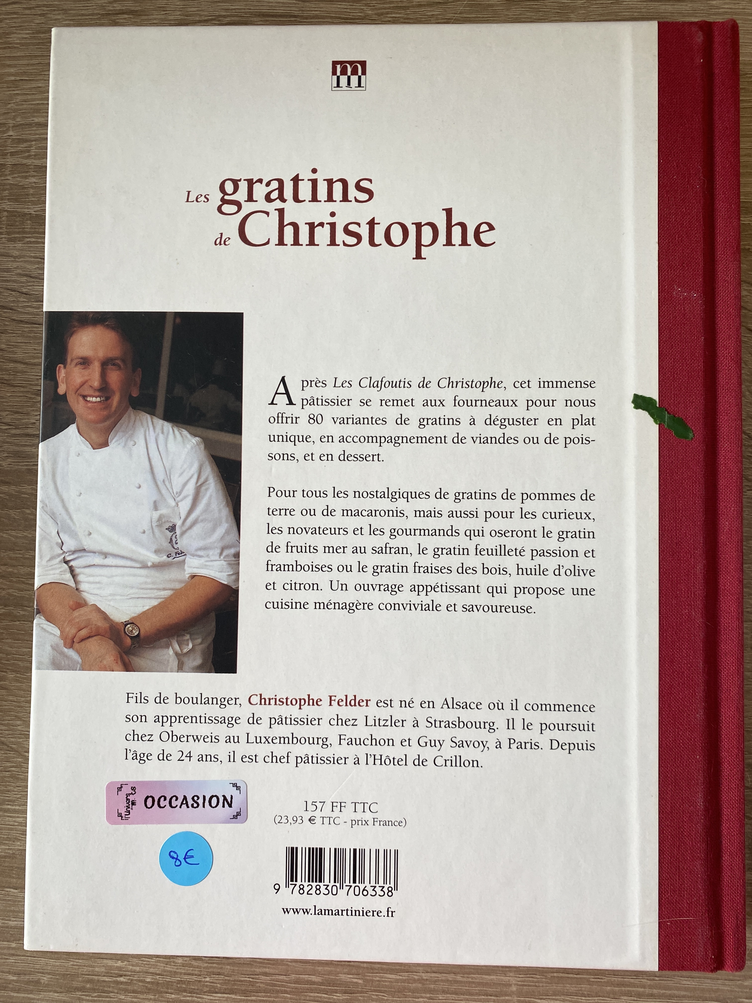 (Occasion) Les gratins de Christophe