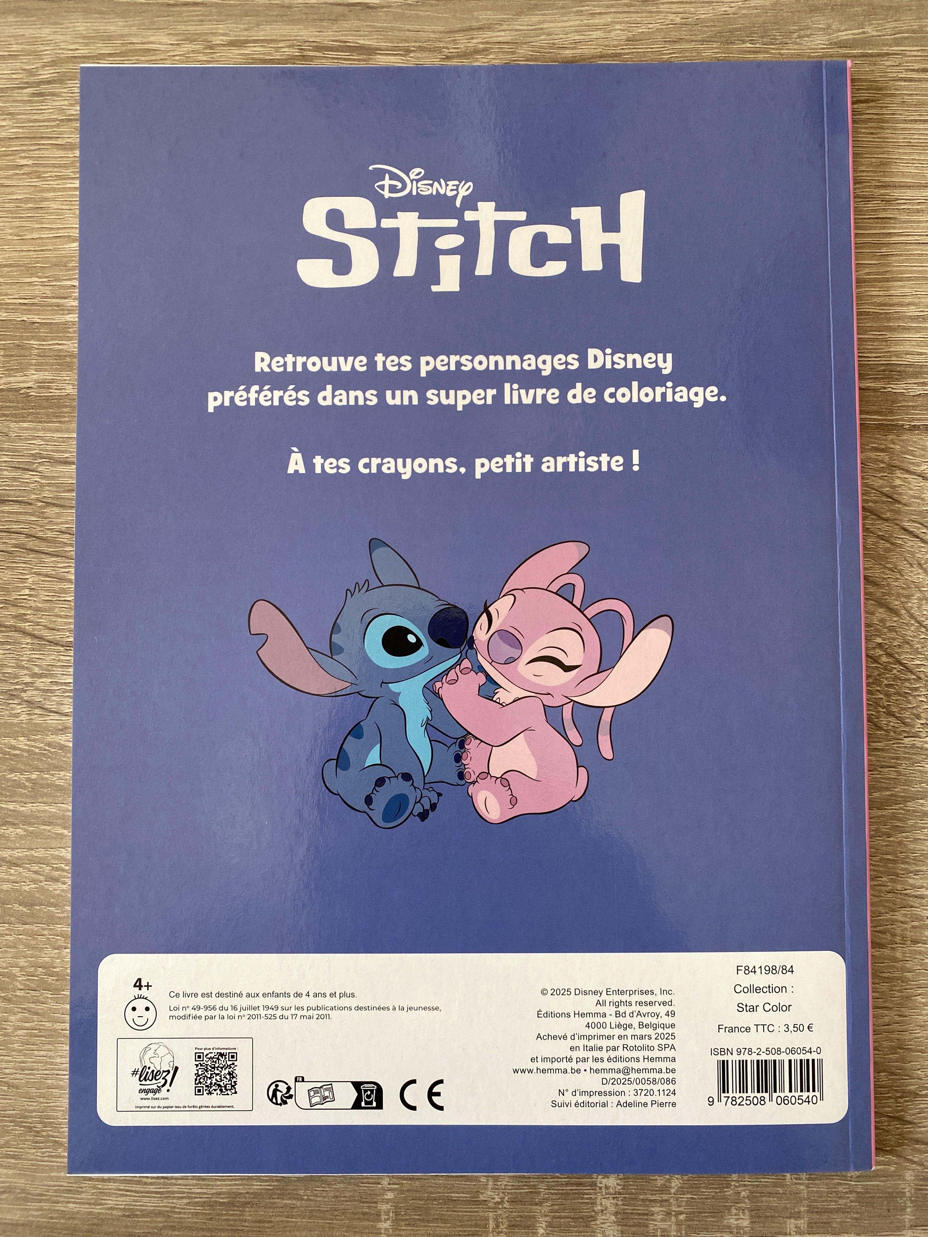Disney Stich - Star Color 