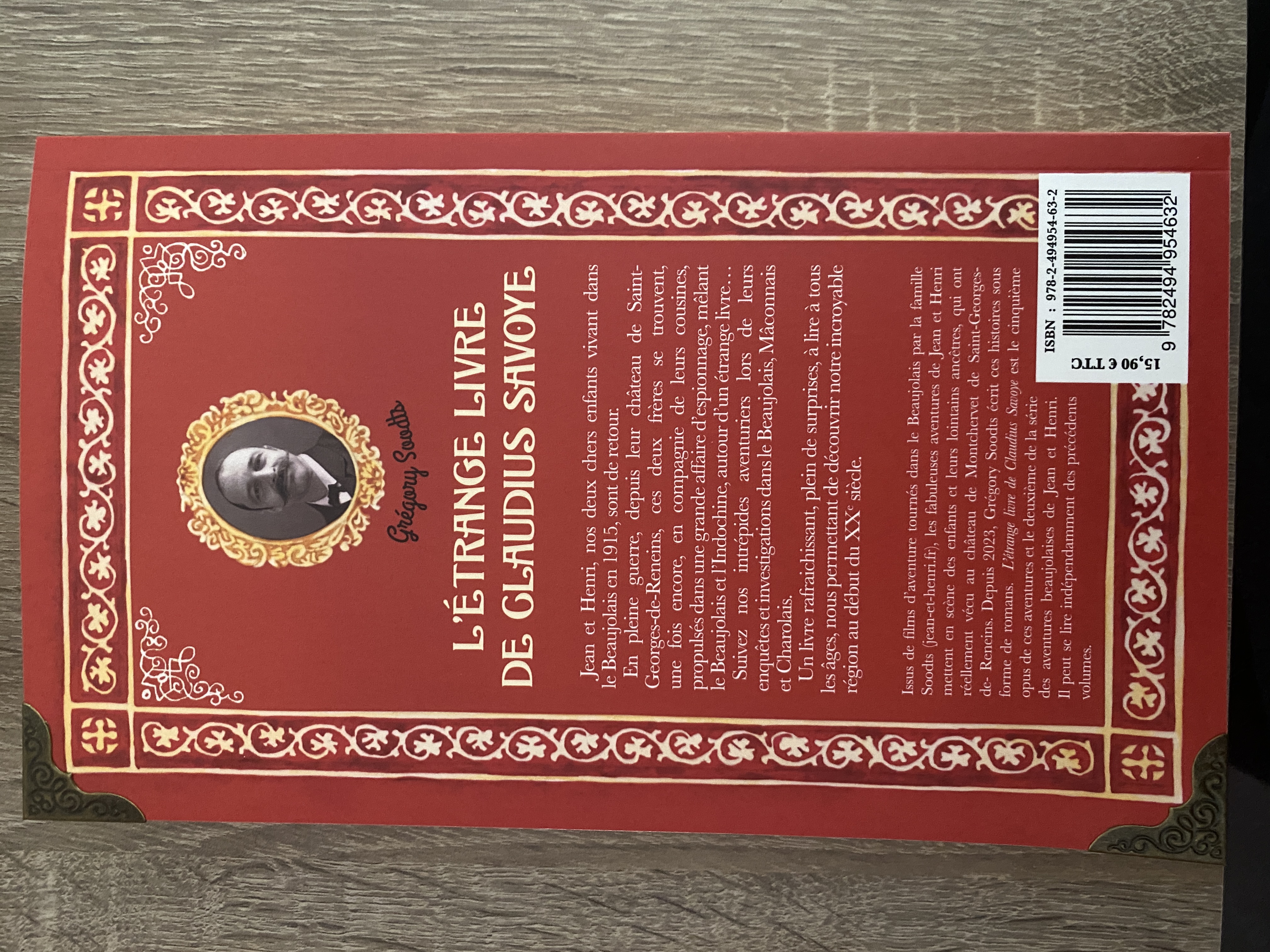 L'étrange livre de Claudius Savoye (Aventures beaujolaise s, tome 2)