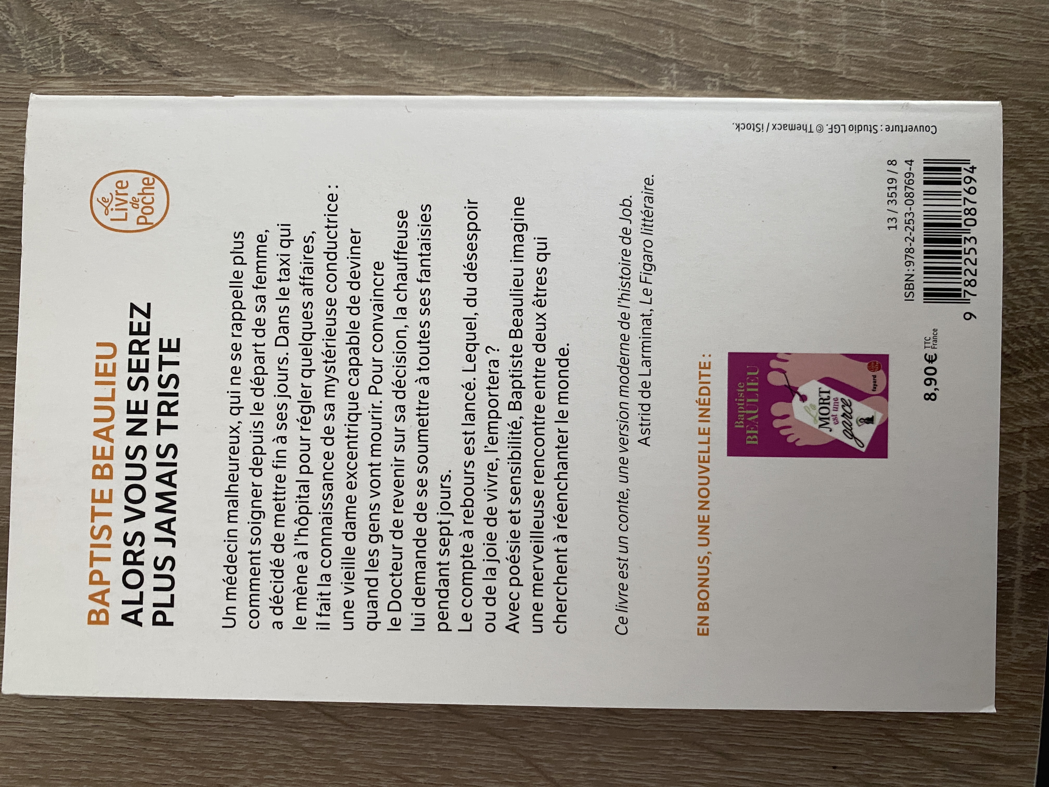 Alors vous ne serez plus jamais triste