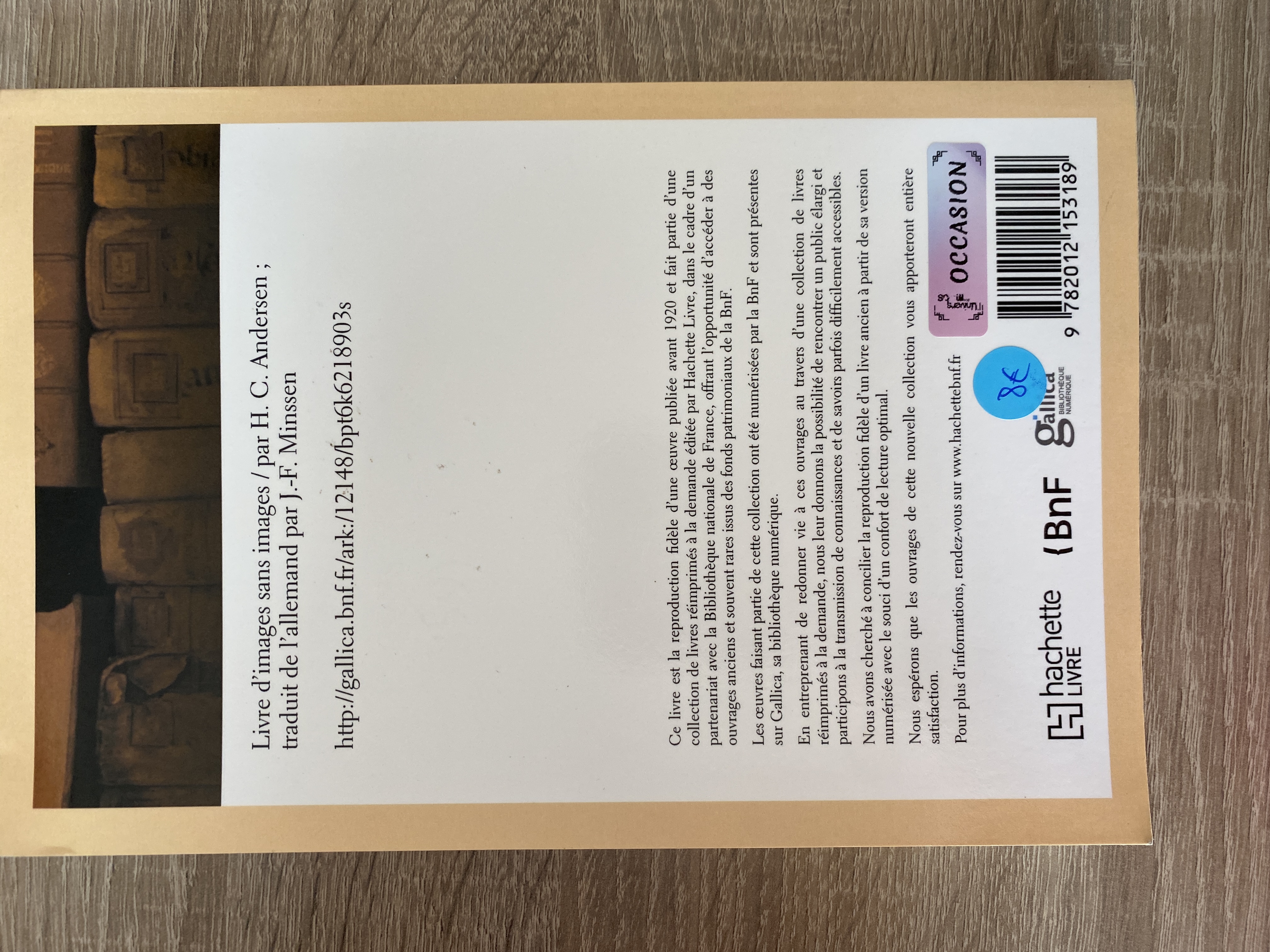 (Occasion) Livre d’images sans images (Éd.1859)