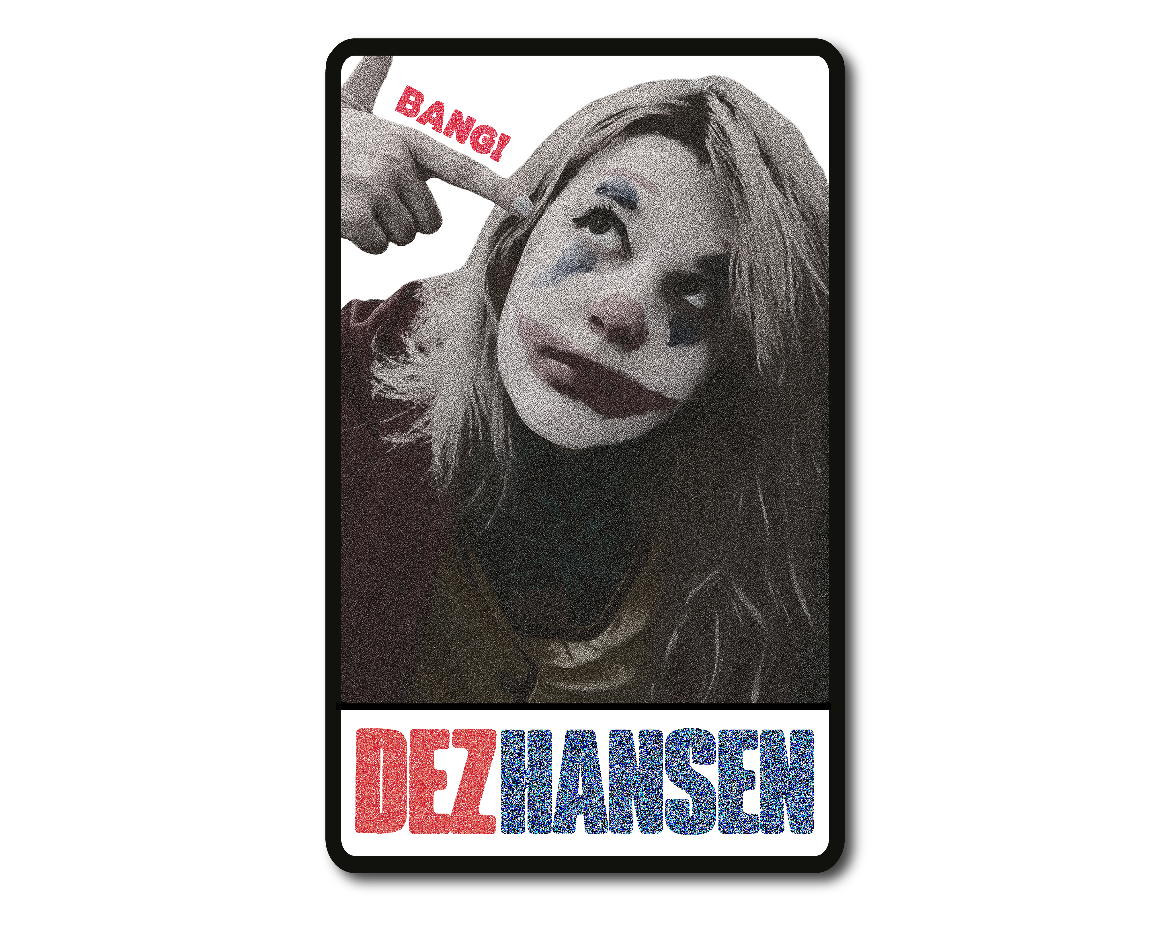 Dez Hansen 'Joker' Sticker