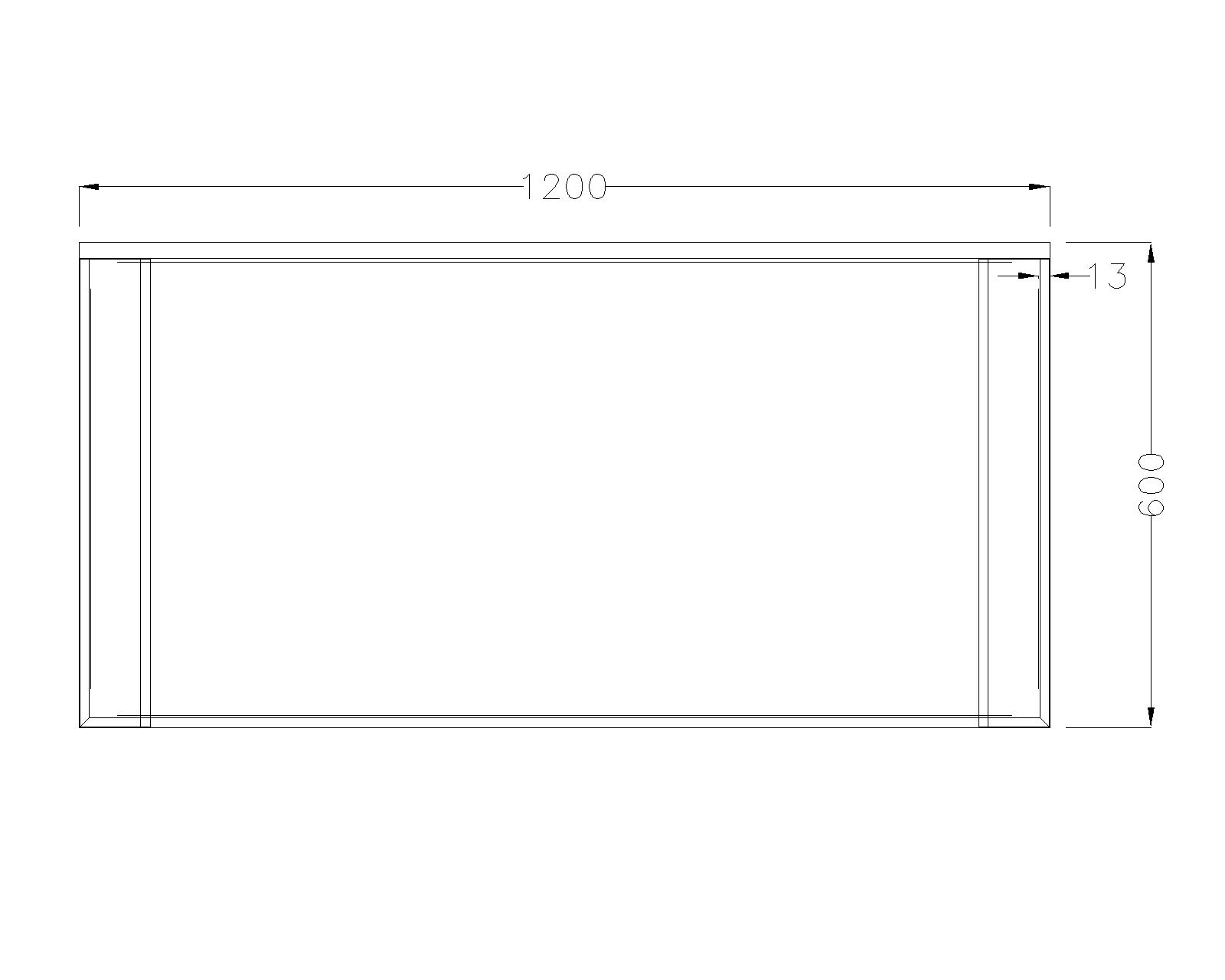 Stainless Steel Work Table with Splash & Undershelf 1200x600x850+150 – Commercial Kitchen Use