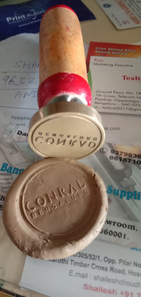 Wooden Handle Pastry Crimpers for branding