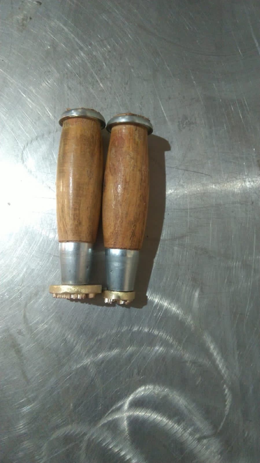 Wooden Handle Pastry Crimpers for branding