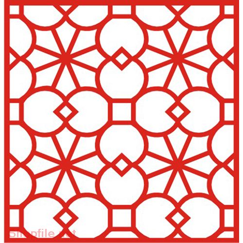 CNC Jaali Laser Cutting Design no 276 TO 300