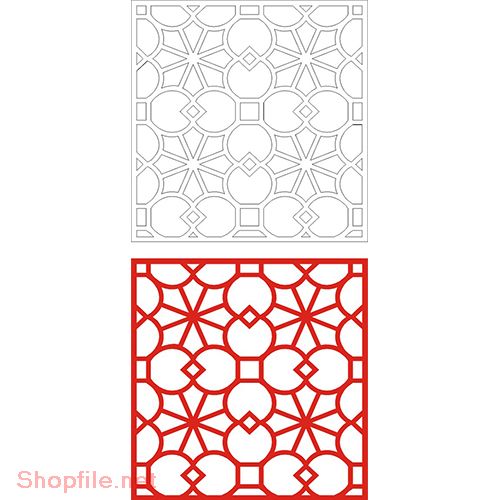 CNC Jaali Laser Cutting Design no 476 TO 500