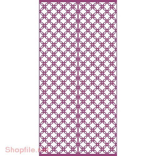 CNC Jaali Laser Cutting Design no 351 TO 375
