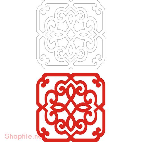 CNC Jaali Laser Cutting Design no 476 TO 500