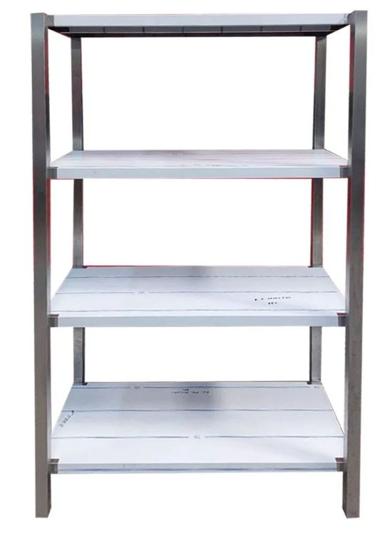 Stainless Steel 4-Shelf Storage Rack – Heavy Duty, Durable & Corrosion Resistant-1500x450x1800mm