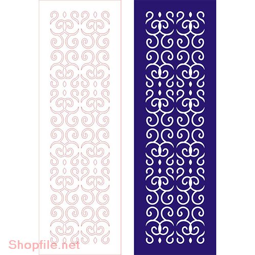 CNC Jaali Laser Cutting Design no 376 TO 400