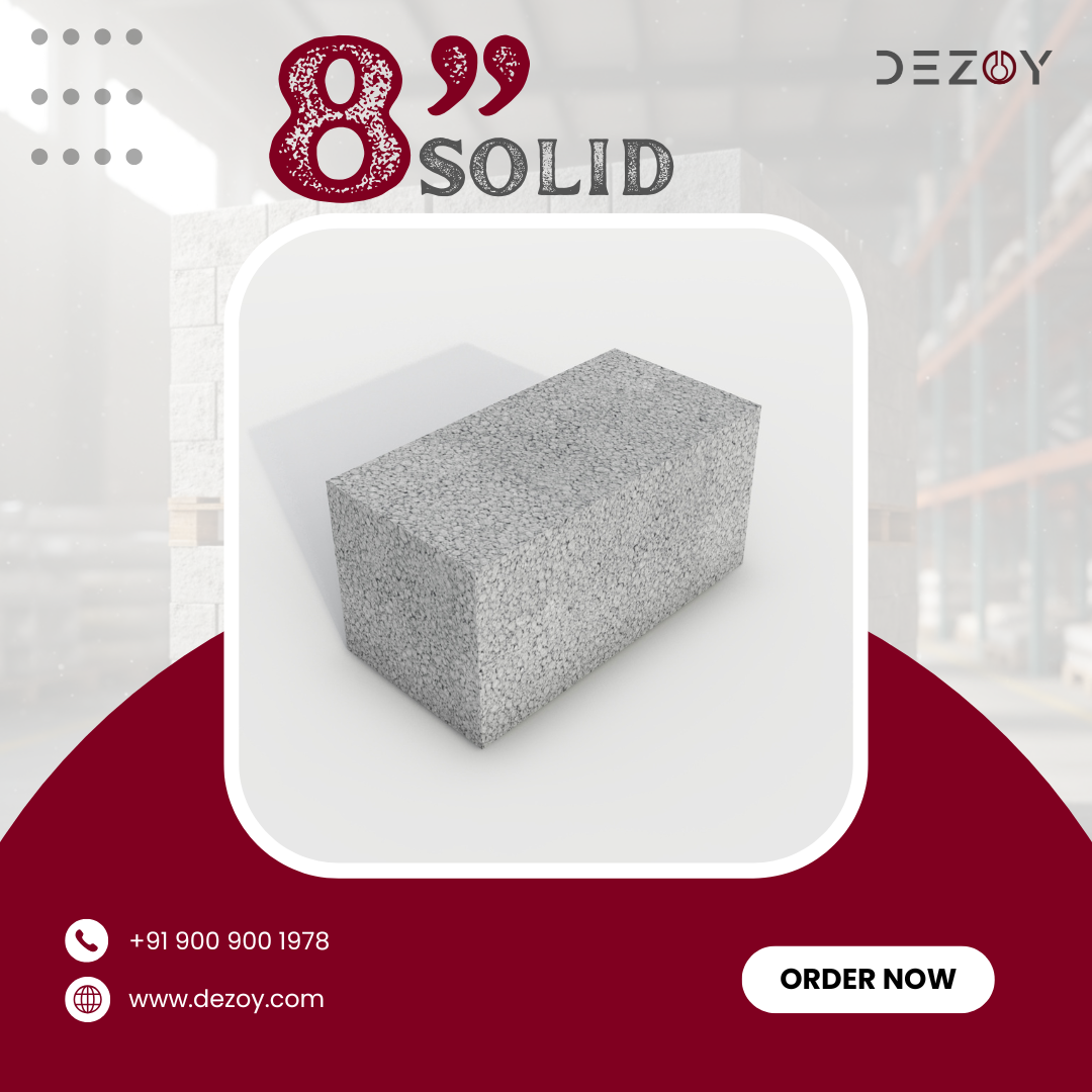 8-inch Solid Concrete Block