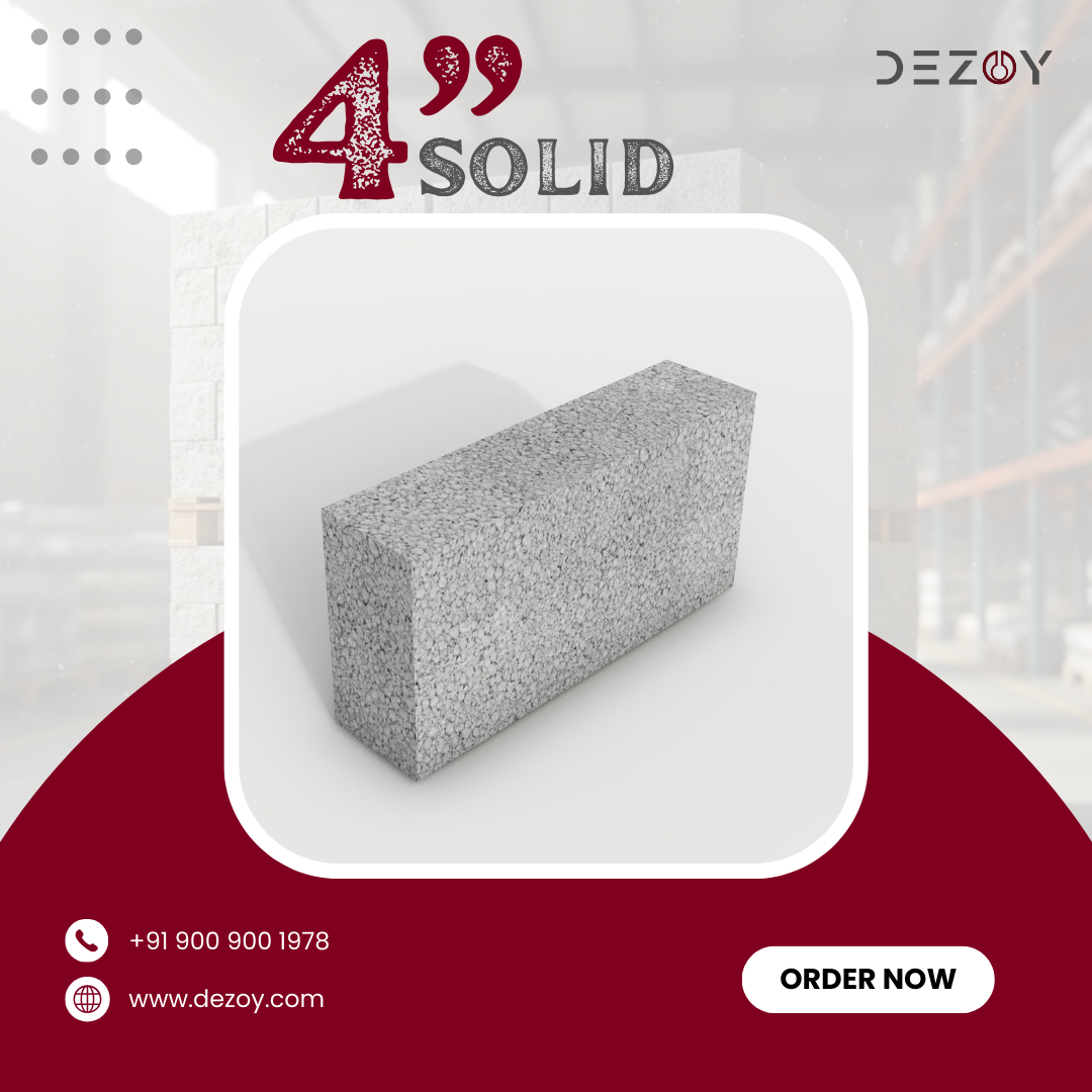 4-inch Solid Concrete Block