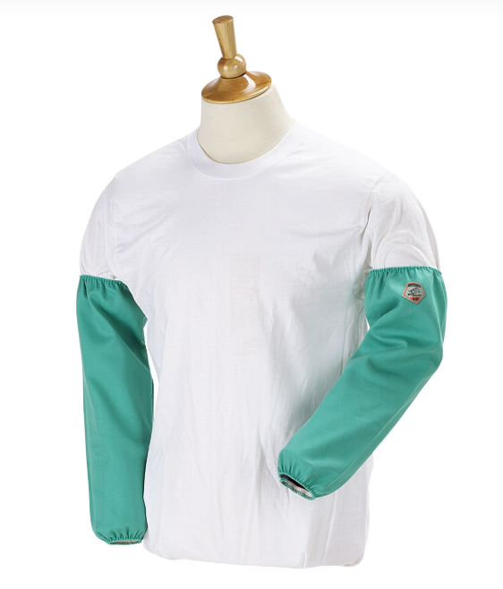 Manguitos protectores verdes