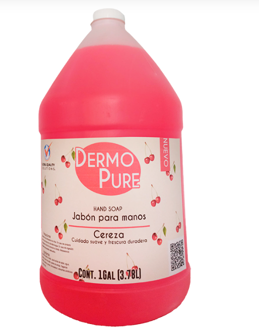 Jabón para manos Dermo Pure cereza