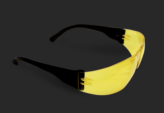 Gafas de protección amarillas