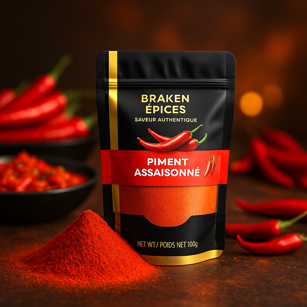 Braken Épices - Piment Assaisonné/ Seasoned Chili