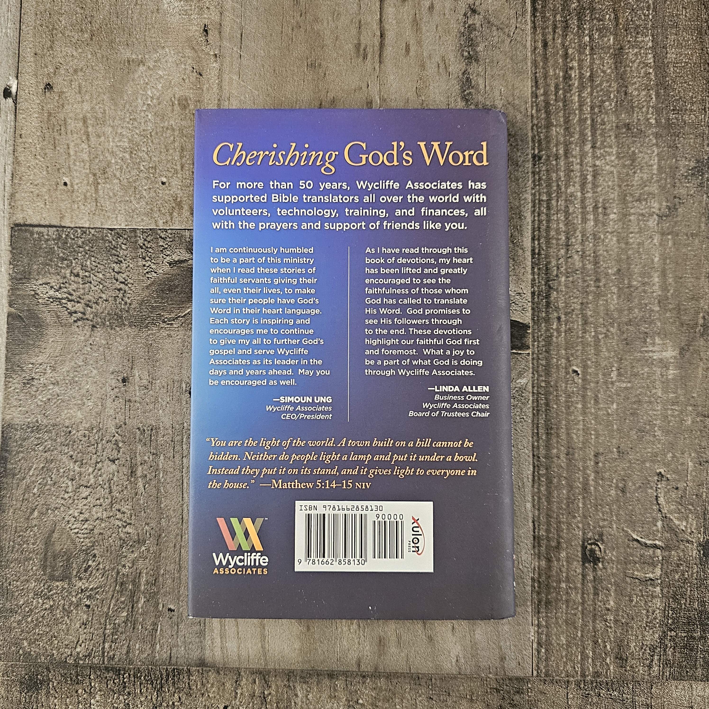 CHERISHING GOD'S WORD, DEVOTIONS TO FUEL YOUR FAITH AND UNITE BELIEVERS IN PRAYER BY MAE GREENLEAF