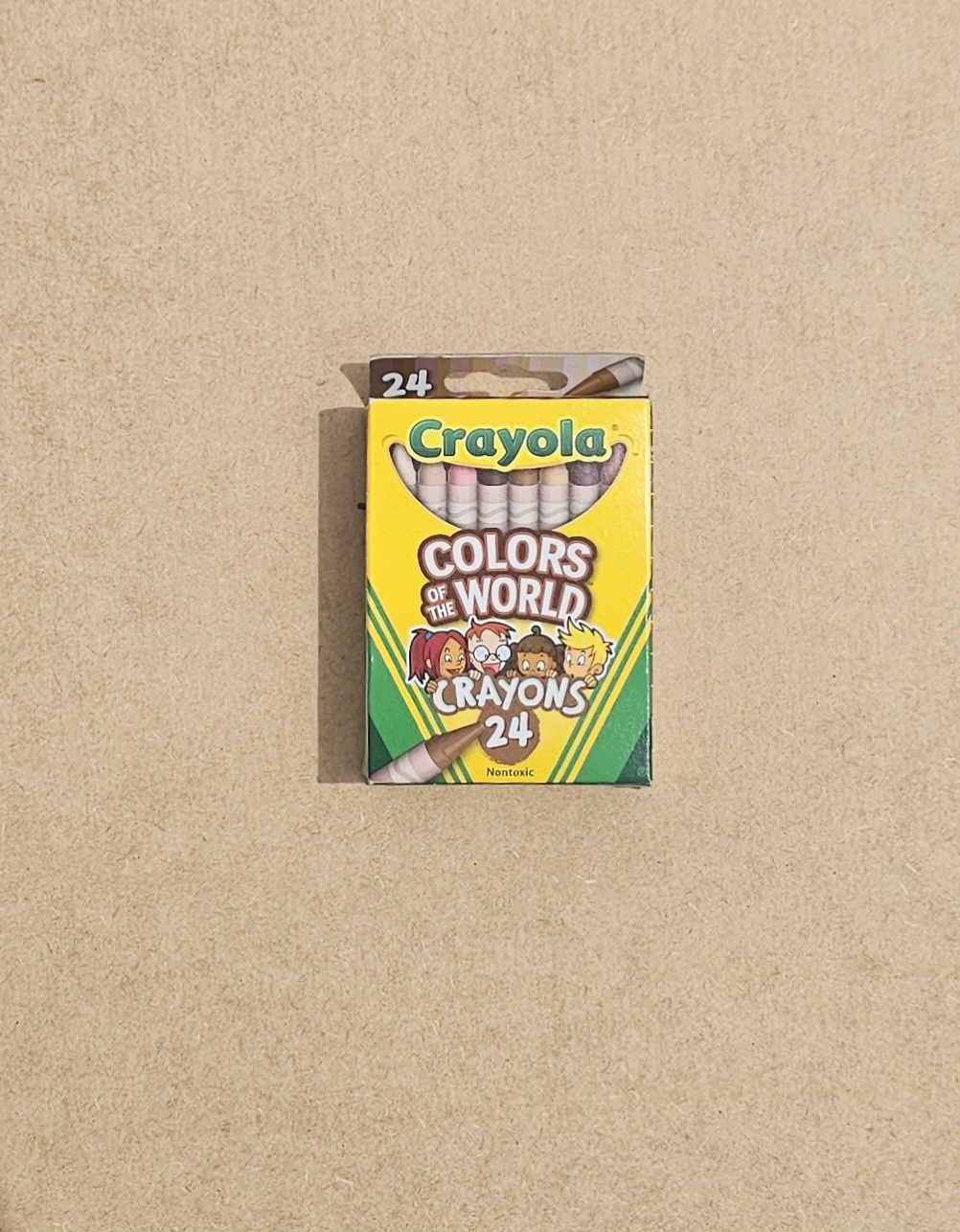 CRAYOLA CRAYONS, COLORS OF THE WORLD, SKIN TONE CRAYONS