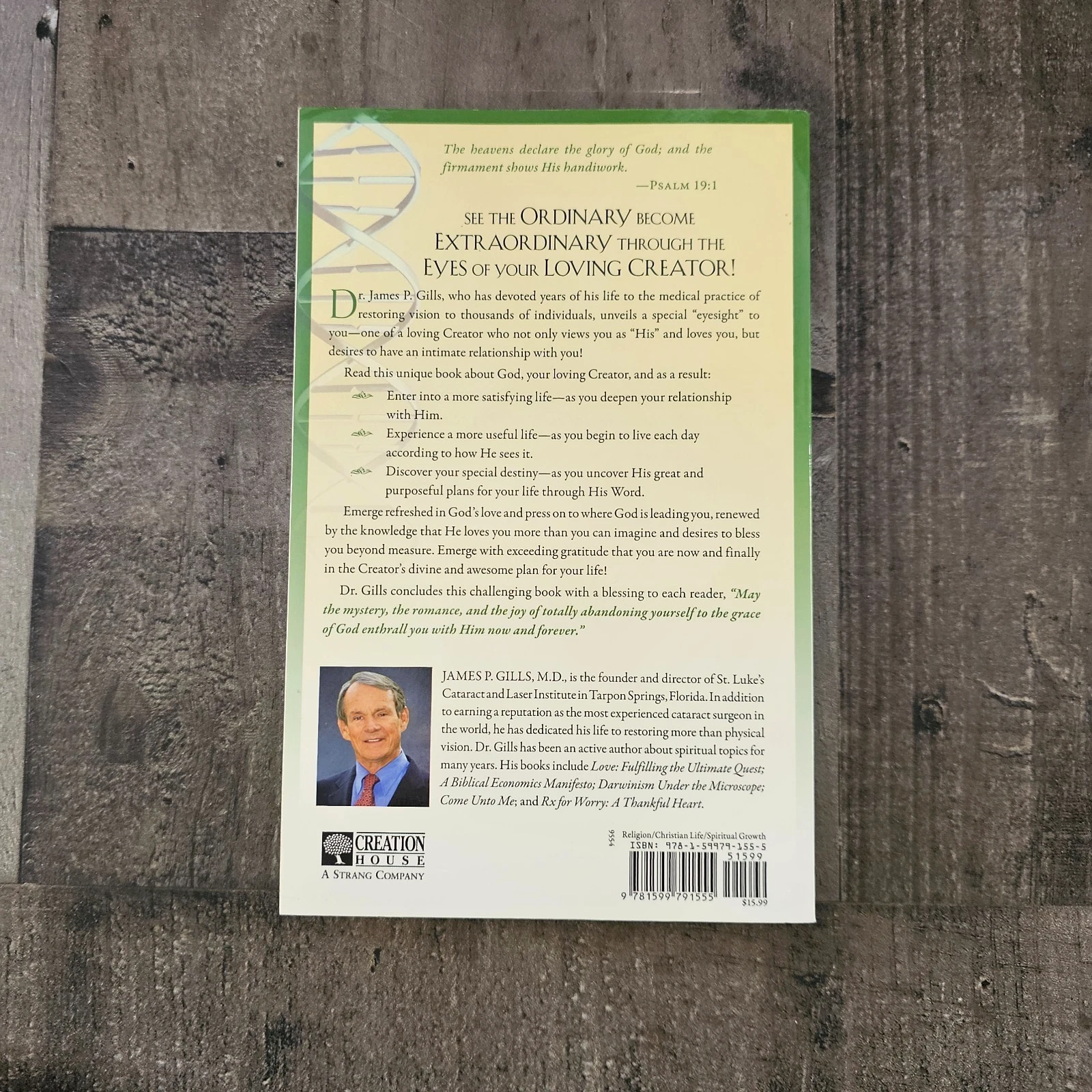 EXCEEDING GRATITUDE FOR THE CREATOR'S PLAN: DISCOVER THE LIFE CHANGING DYNAMIC OF APPRECIATION BY JAMES P. GILLS, M.D.