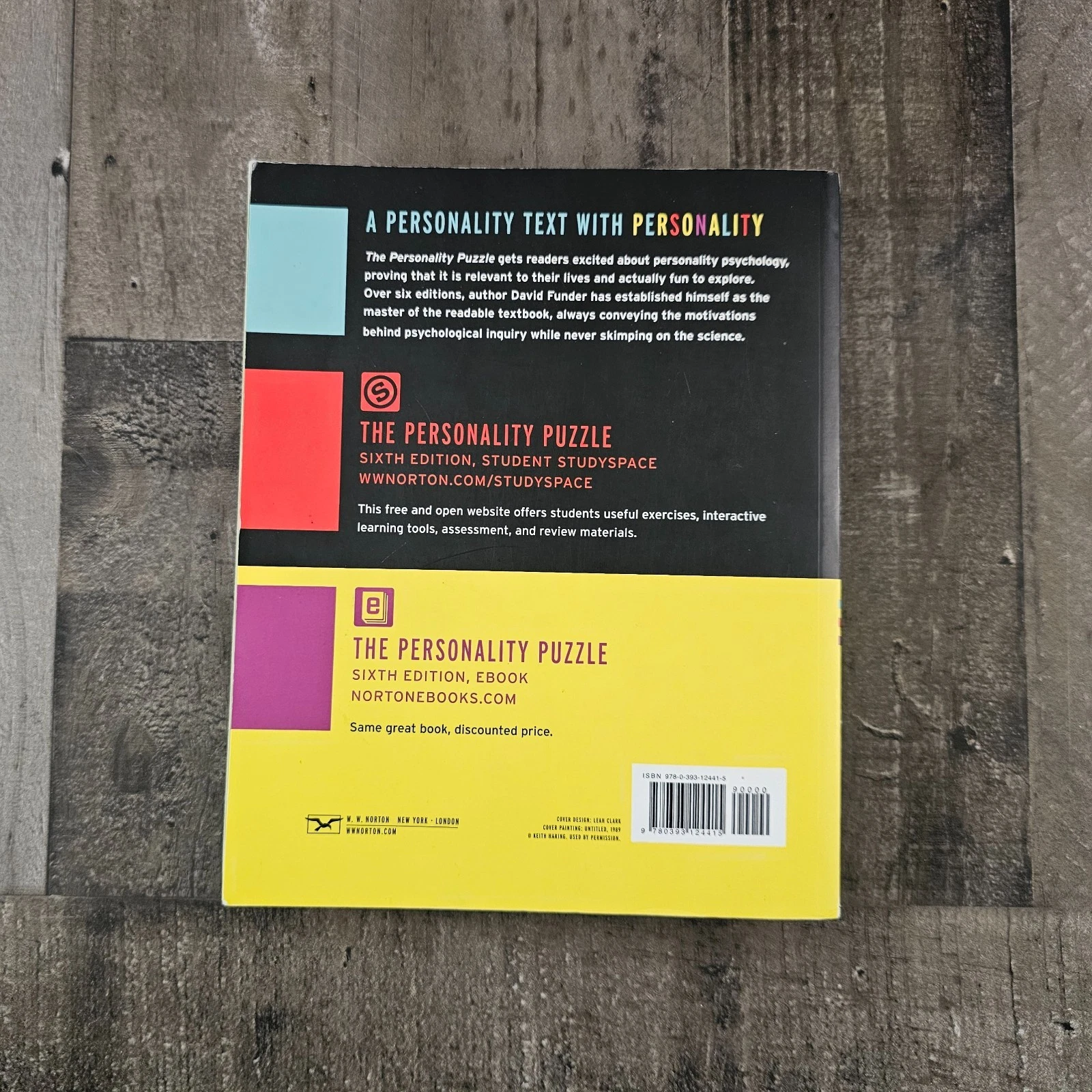 THE PERSONALITY PUZZLE- SIXTH EDITION BY DAVID C. FUNDER