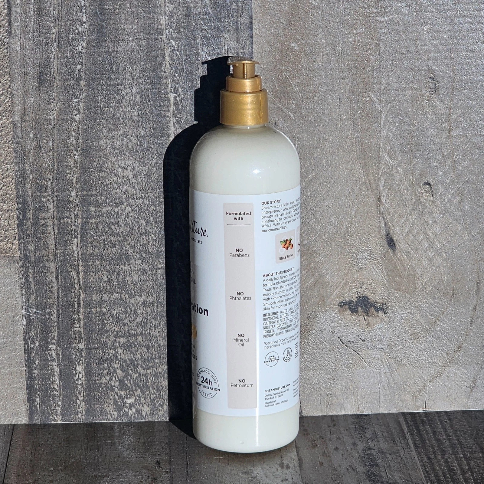 SHEAMOISTURE DAILY HYDRATION LOTION 100% VIRGIN COCONUT OIL