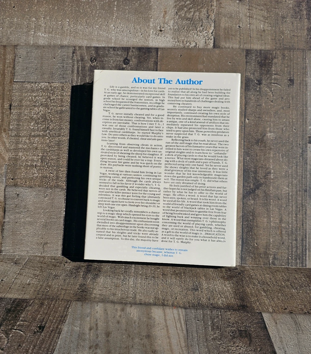 IMAGICATION BY T.G. MURPHY