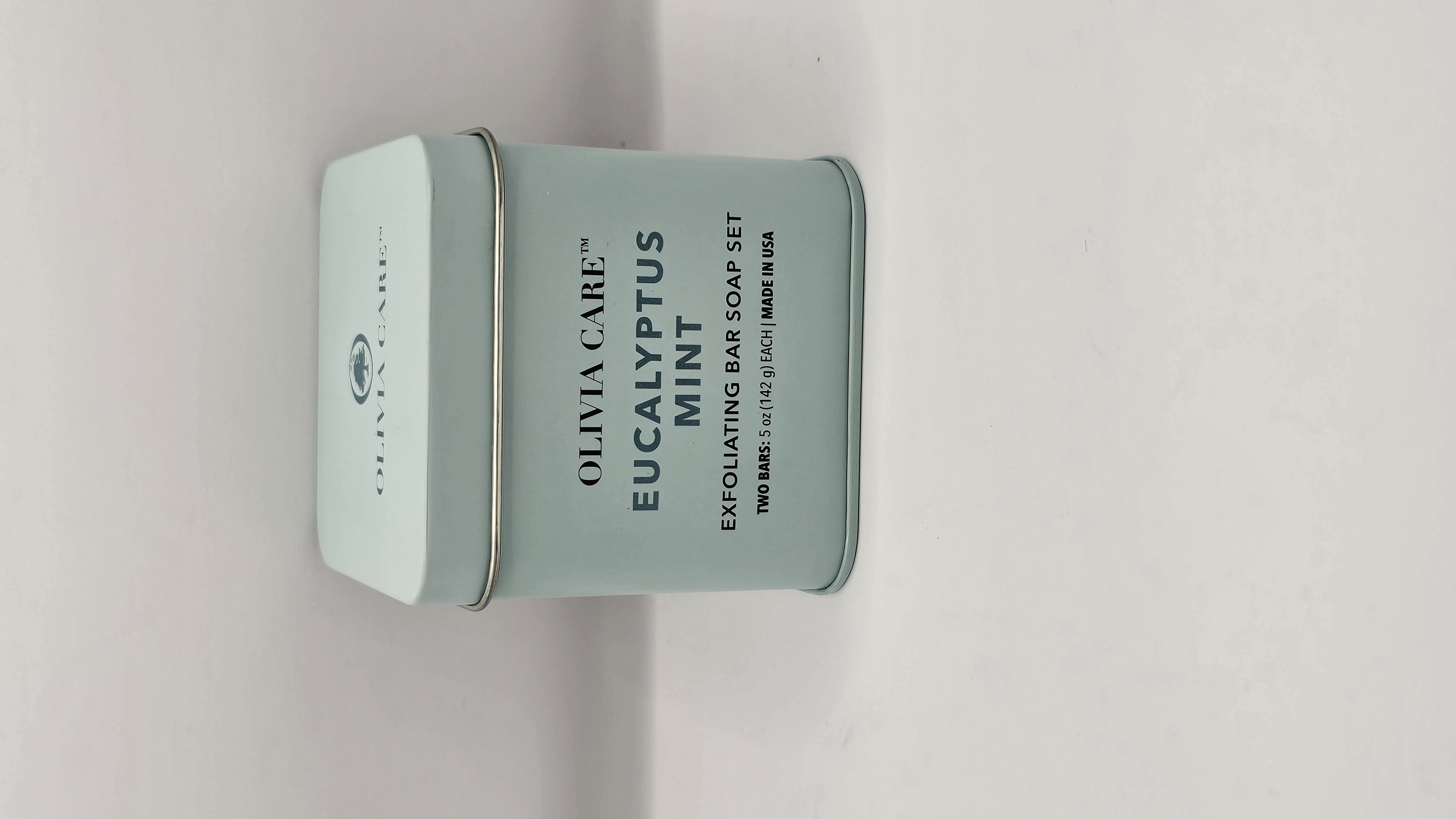 OLIVIA CARE EUCALYPTUS & MINT EXFOLIATING BAR SOAP