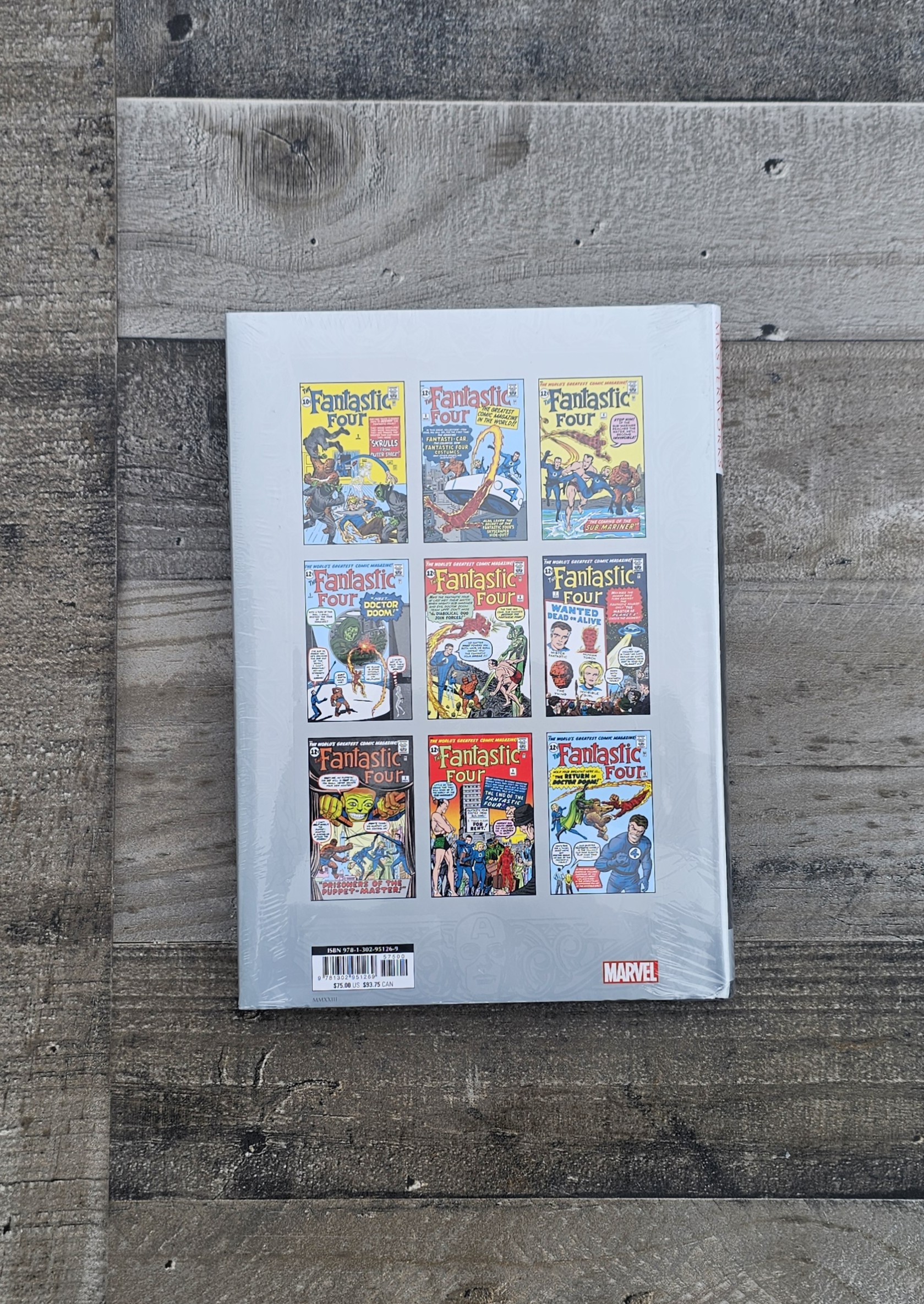 MARVEL MASTERWORKS THE FANTASTIC FOUR VOLUME 1 BY STAN LEE & JACK KIRBY