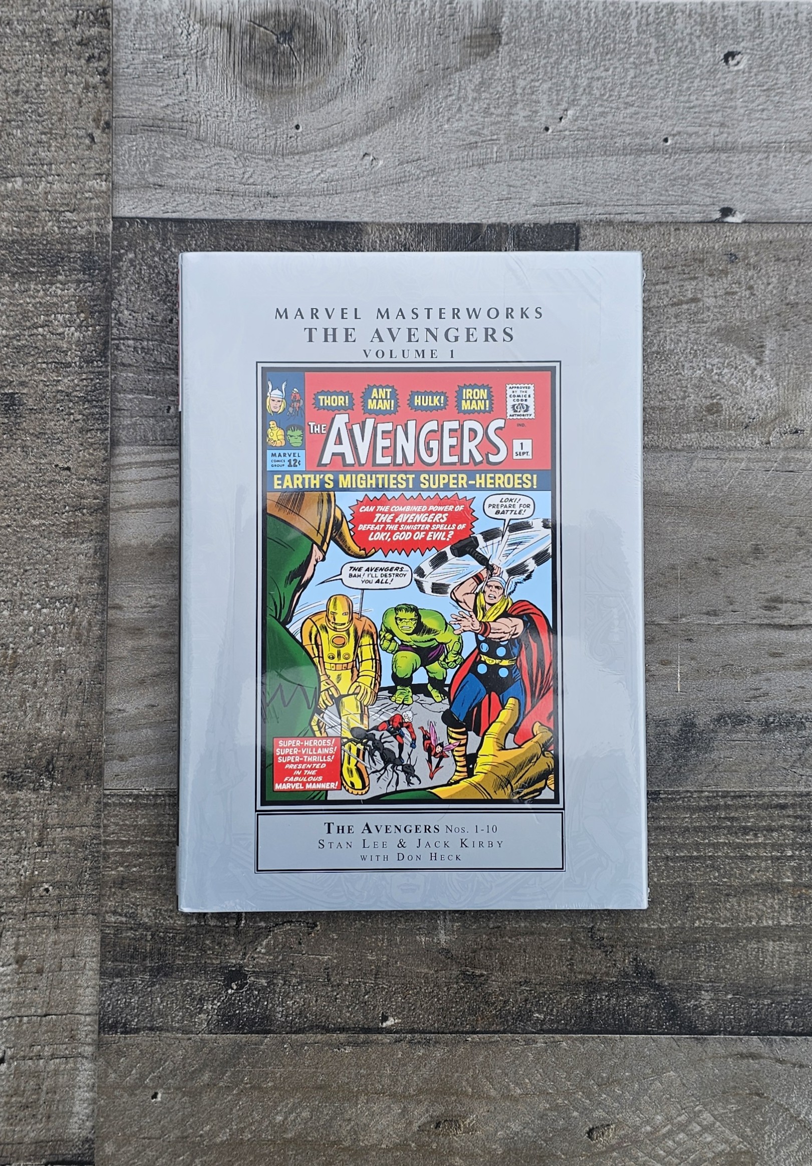 MARVEL MASTERWORKS THE AVENGERS VOLUME 1 BY STAN LEE & JACK KIRBY WITH DON HECK