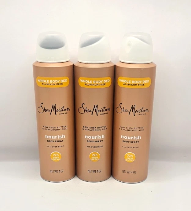 SHEAMOISTURE WHOLE BODY DEODORANT NOURISH BODY SPRAY