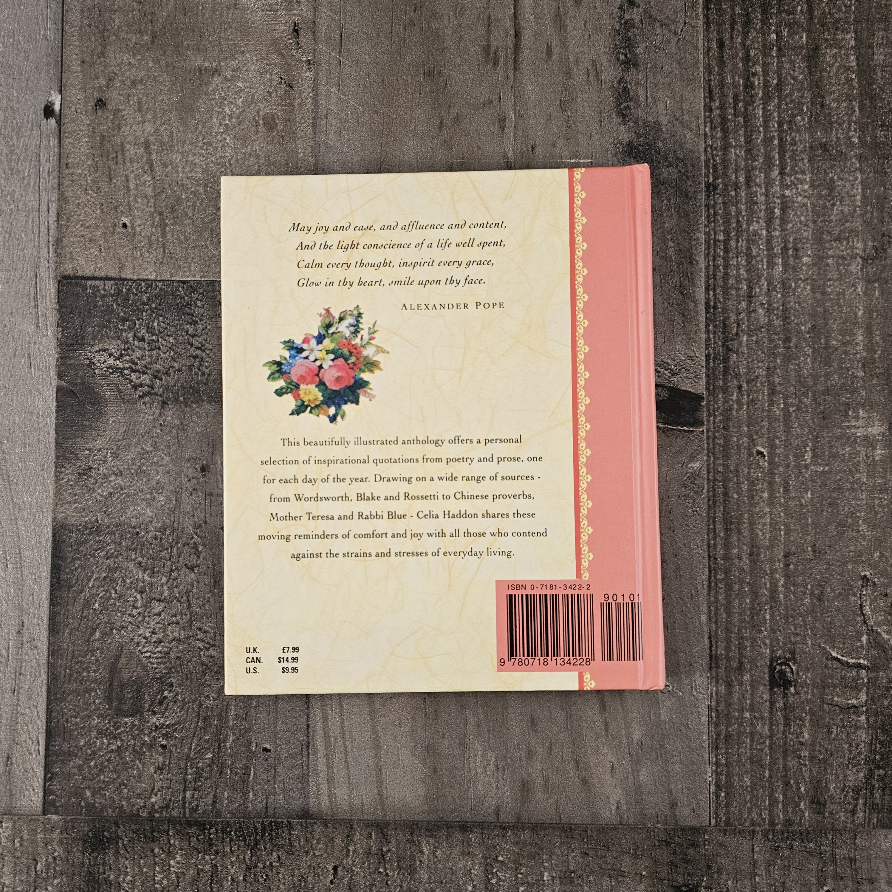 THE YEARBOOK OF COMFORT AND JOY BY CELIA HADDON