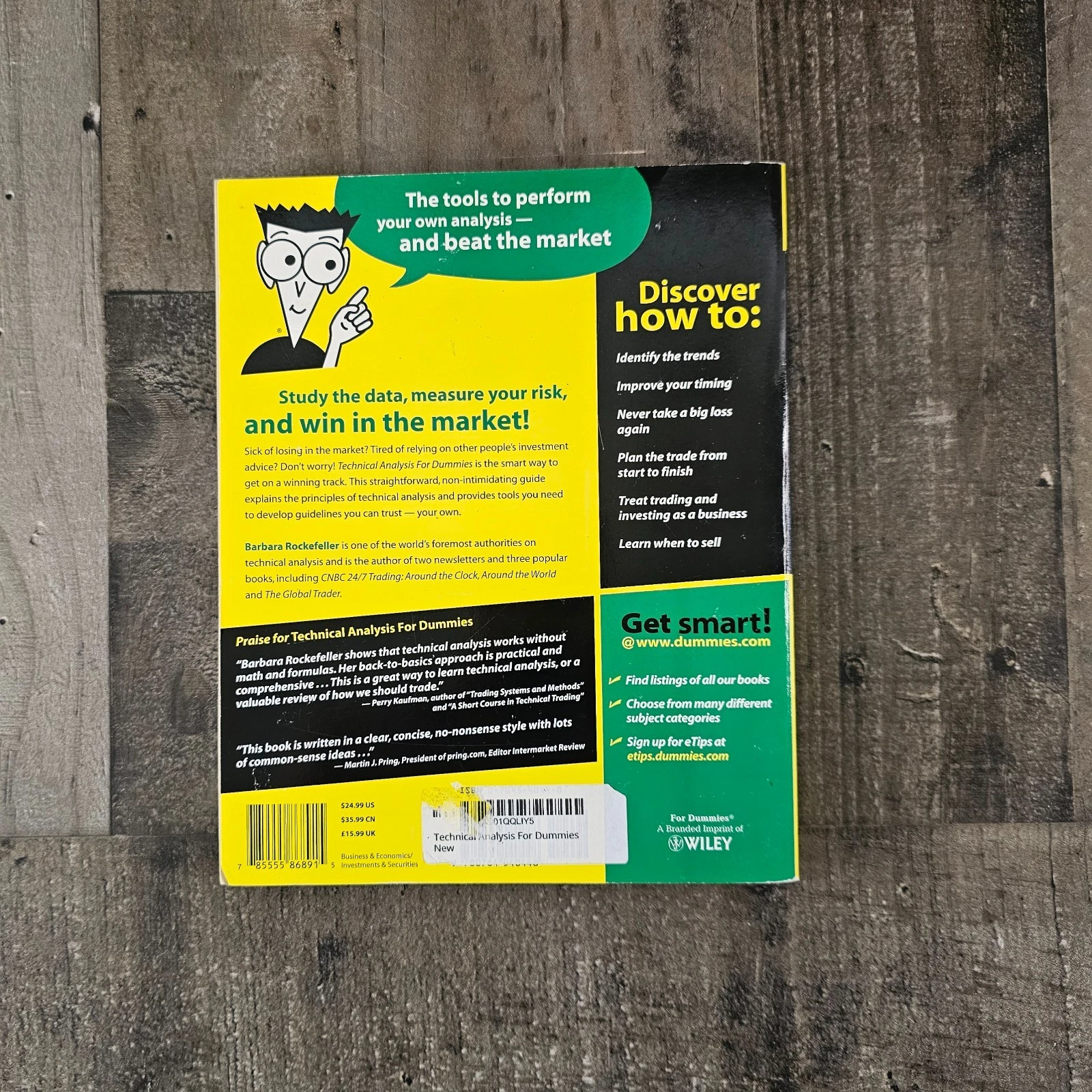 TECHNICAL ANALYSIS FOR DUMMIES BY BARBARA ROCKFELLER