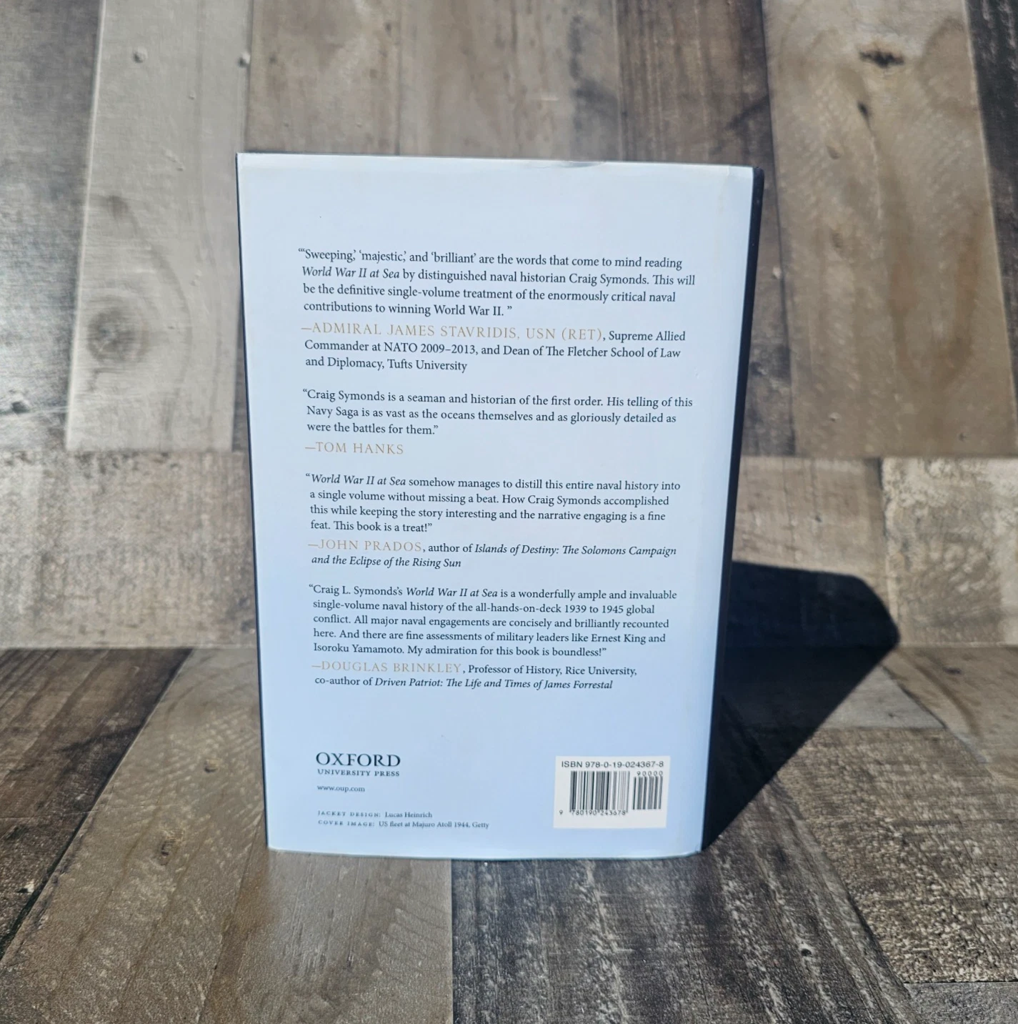 WORLD WAR II  AT SEA: A GLOBAL HISTORY BY CRAIG L. SYMONDS