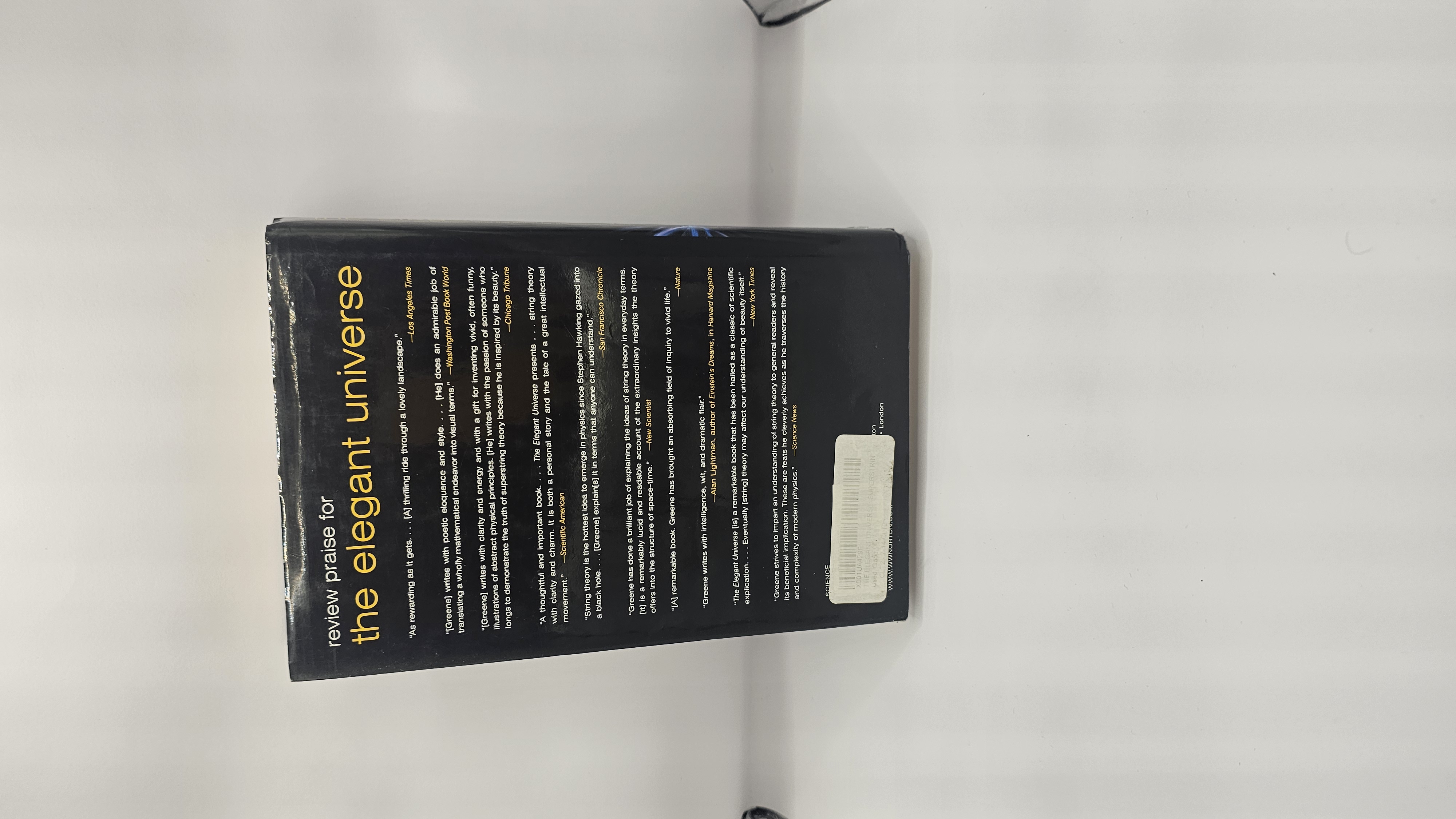 THE ELEGANT UNIVERSE SUPERSTRINGS, HIDDEN DIMENTIONS, AND THE QUEST FOR THE ULTIMATE THEORY WITH A NEW PREFACE BY BRIAN GREENE