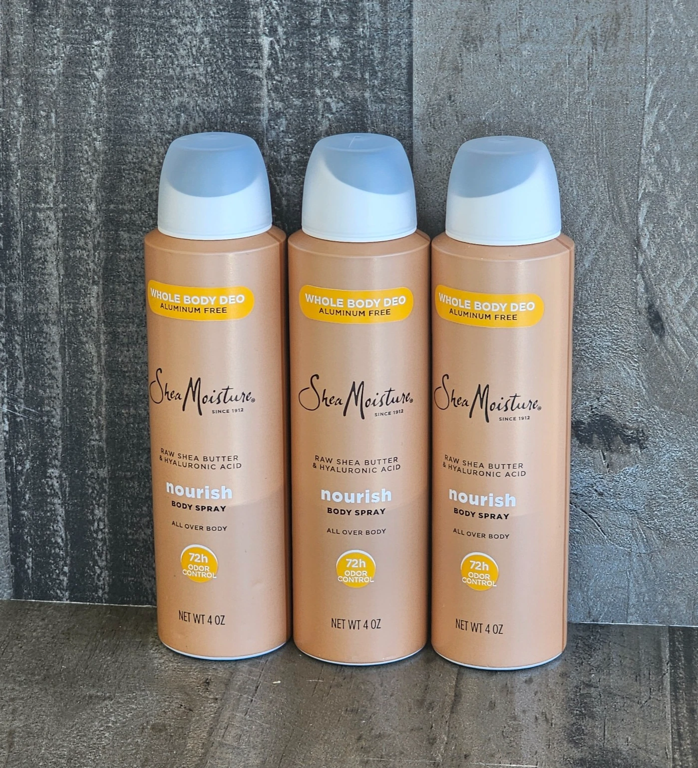 SHEAMOISTURE WHOLE BODY DEODORANT NOURISH BODY SPRAY