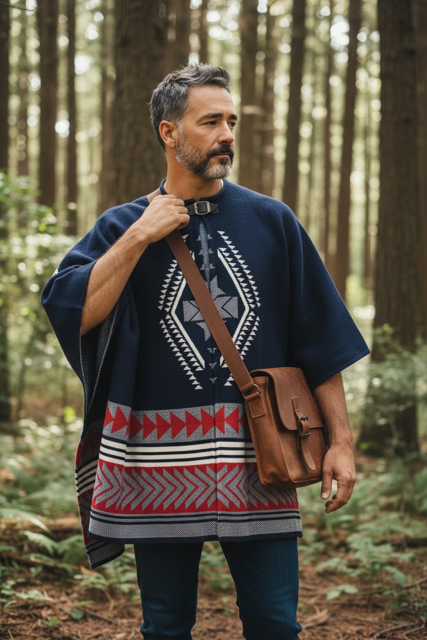 Blue Spirit Poncho